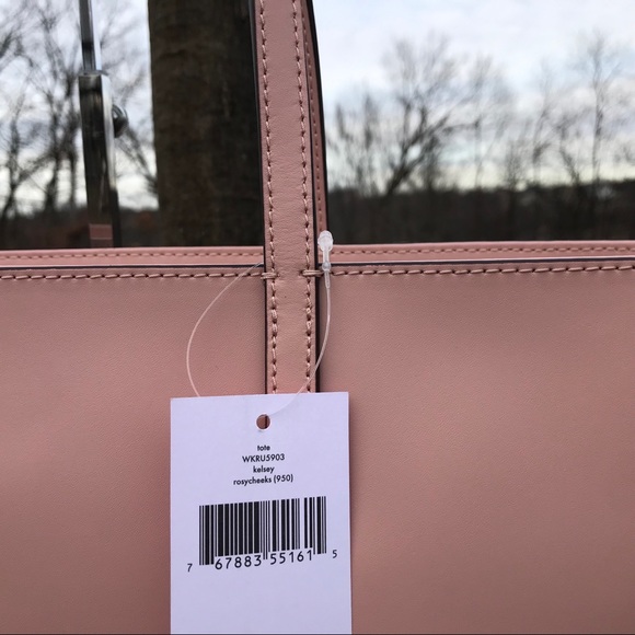 Kate Spade Kelsey Leather Tote Rosycheeks - Picture 10 of 10